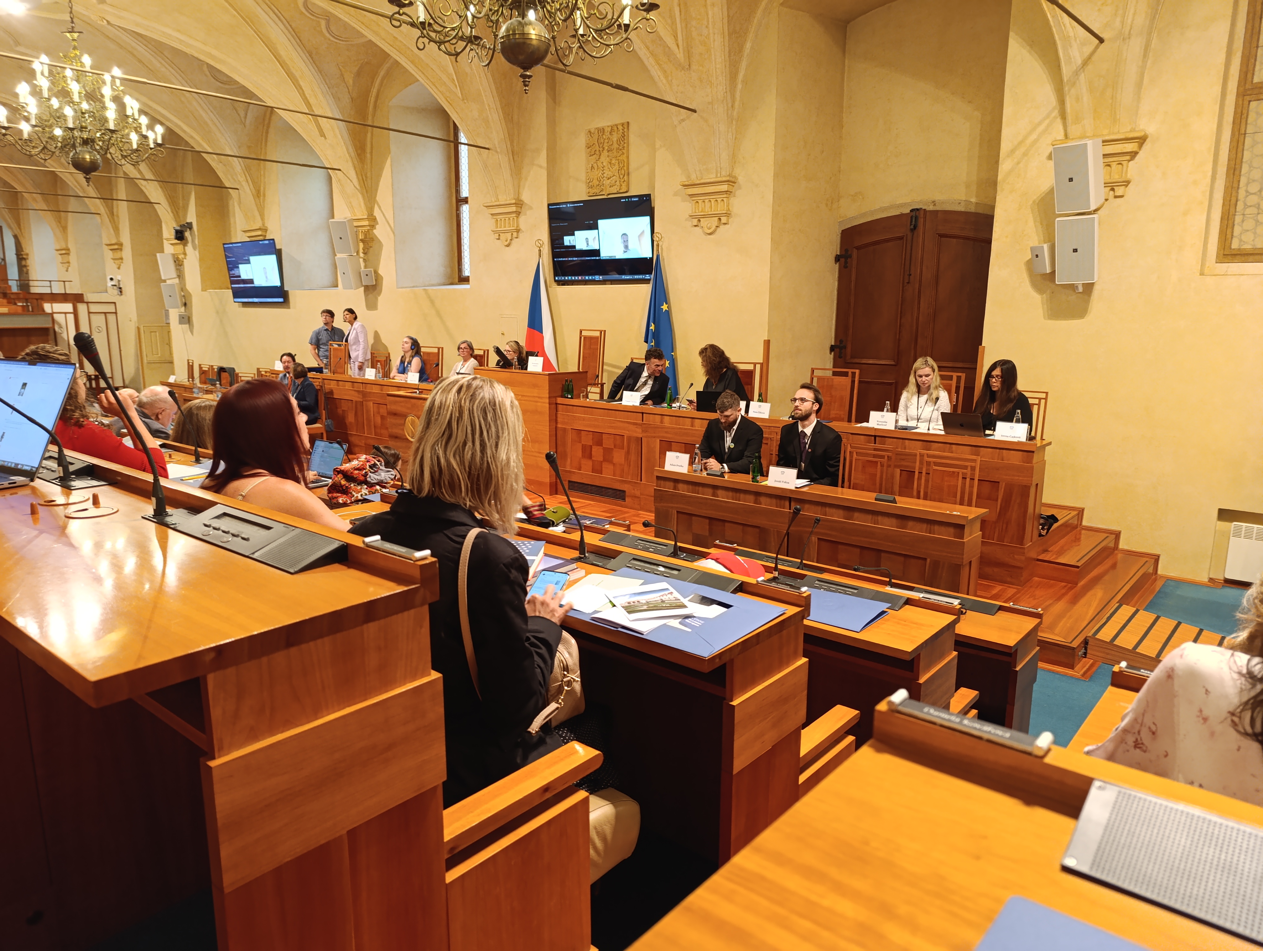 Margarétka v českom Senáte – foto 4